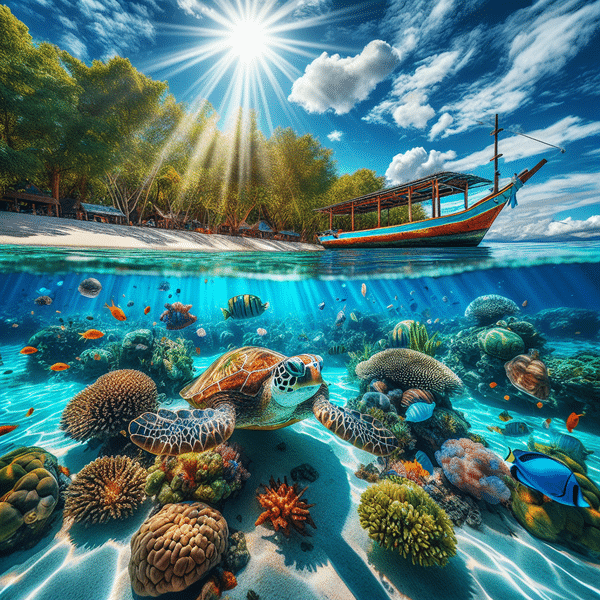 Tauchparadies Gili-Inseln, Indonesien