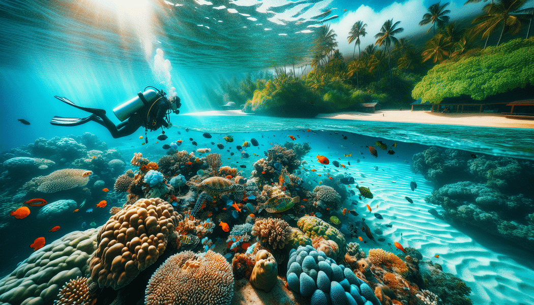 Schutzgebiet Hanauma Bay: Artenreiche Korallenriffe - Tauchparadies Hawaii, USA