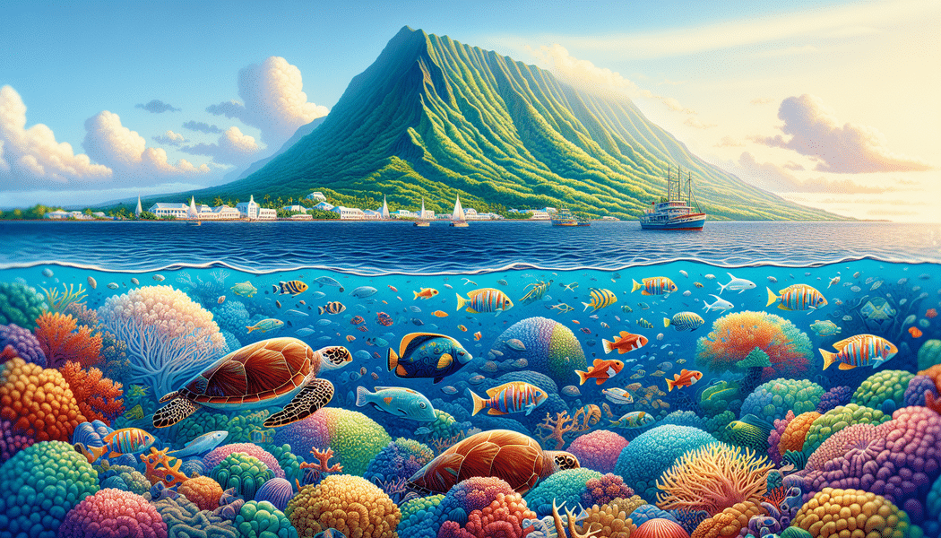Reichhaltige marine Flora und Fauna - Tauchparadies Saba, Karibik