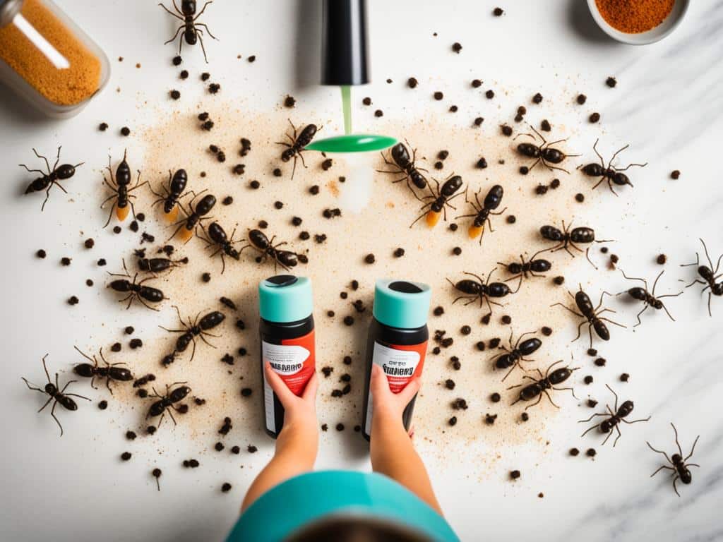 Ameisen in der Küche